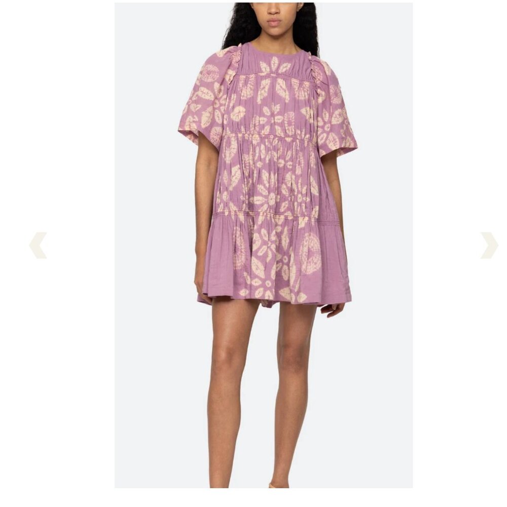 Sea New York Lilac Thea Mini Dress Size Small - Picture 12 of 12
